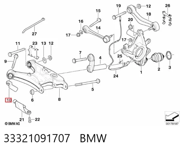  33321091707 BMW