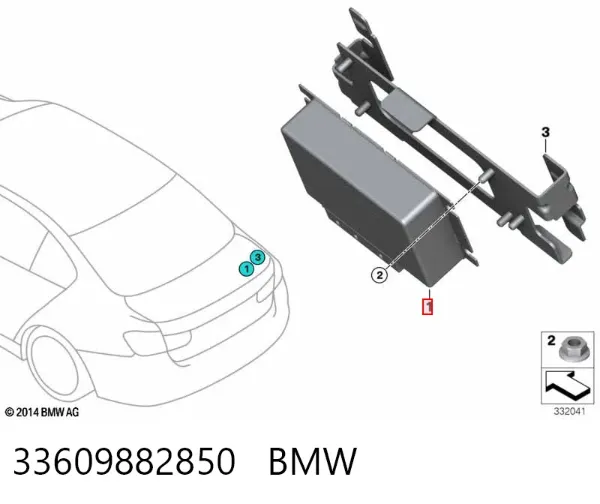  61358092583 BMW
