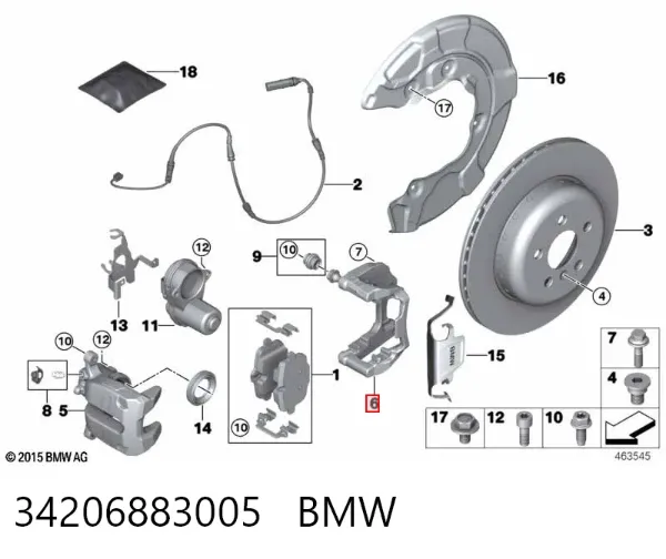  34206883005 BMW