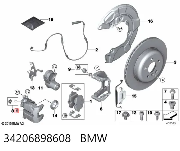  34206898608 BMW