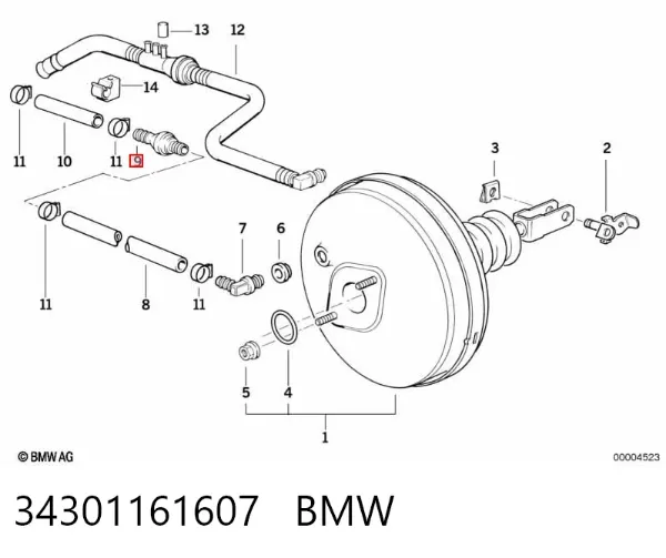  34301161607 BMW