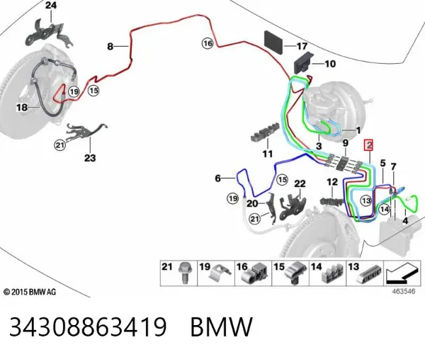  34308863419 BMW
