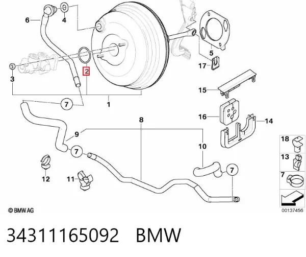  34311165092 BMW