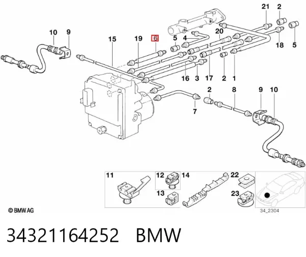  34321164252 BMW