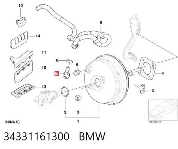  34331161300 BMW