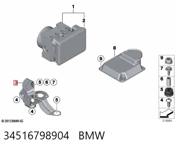  34516798904 BMW