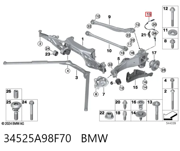  34525A98F70 BMW