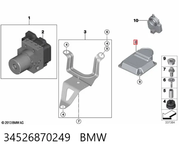  34526870249 BMW