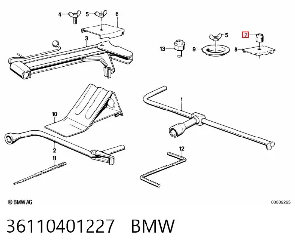 Гайки колесные BMW 3 E21