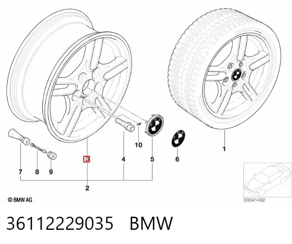  36112229035 BMW