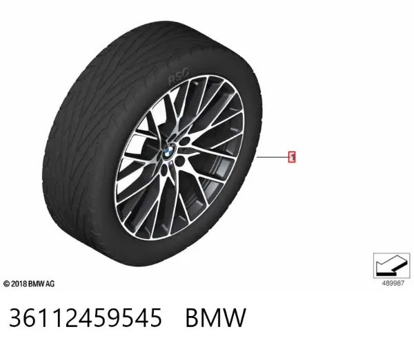  36112459545 BMW