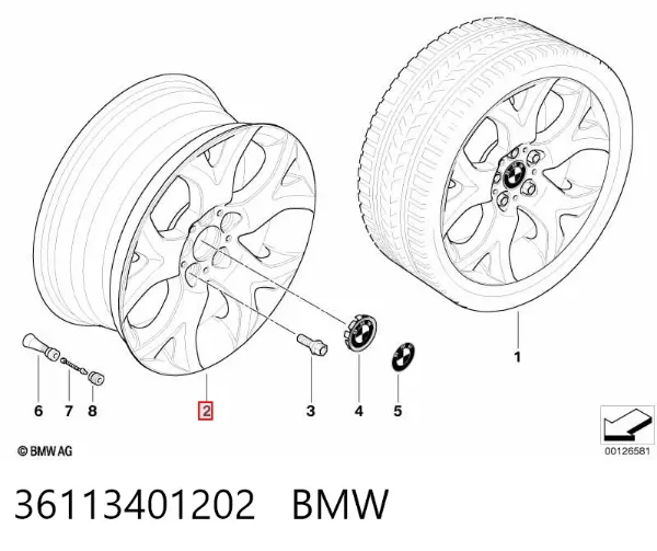  36113401202 BMW