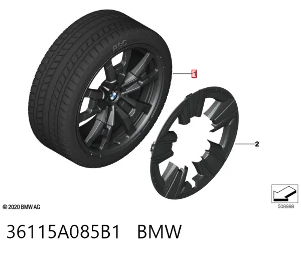  36115A085B1 BMW