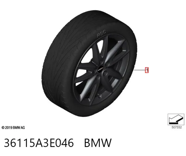  36115A3E046 BMW
