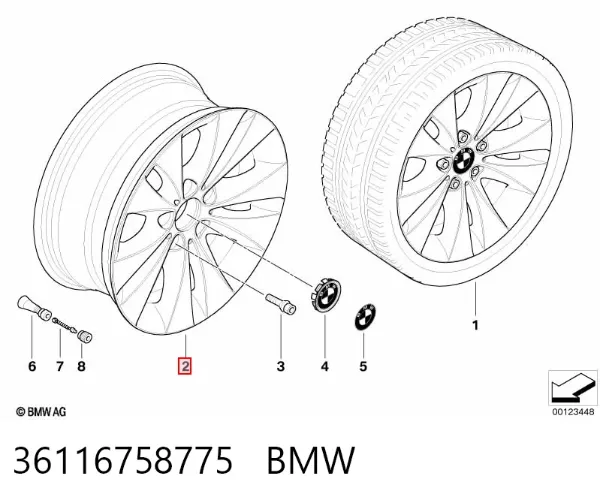  36116758775 BMW