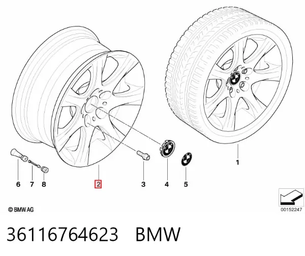  36116764623 BMW