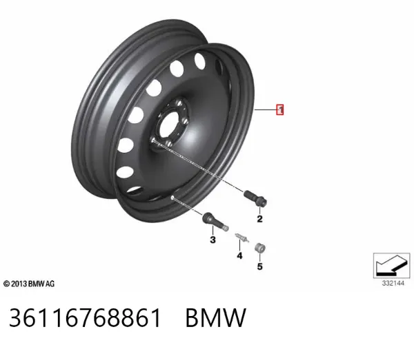  36116768861 BMW
