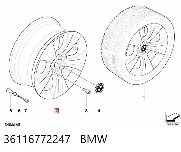  36116772247 BMW