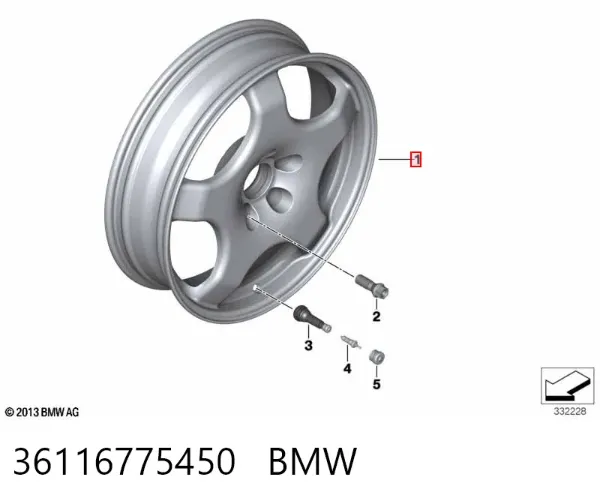  36116775450 BMW