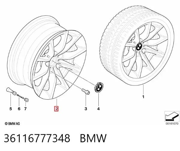  36116777348 BMW