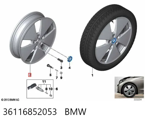  6852053 BMW