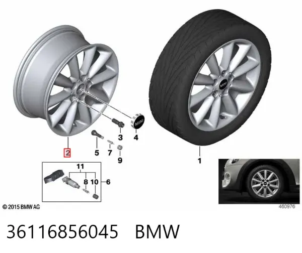  36116856045 BMW