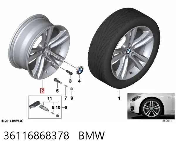  36116868378 BMW