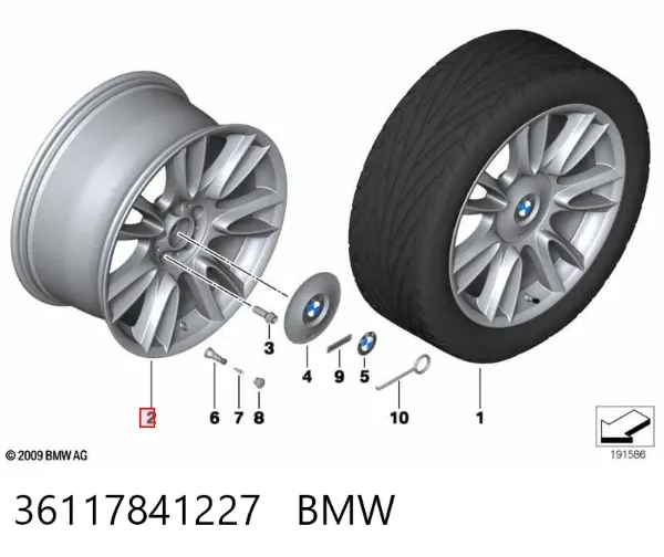  36117841227 BMW