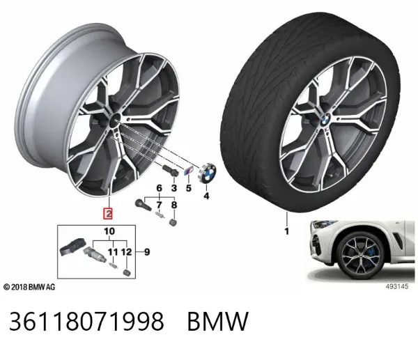  36118071998 BMW