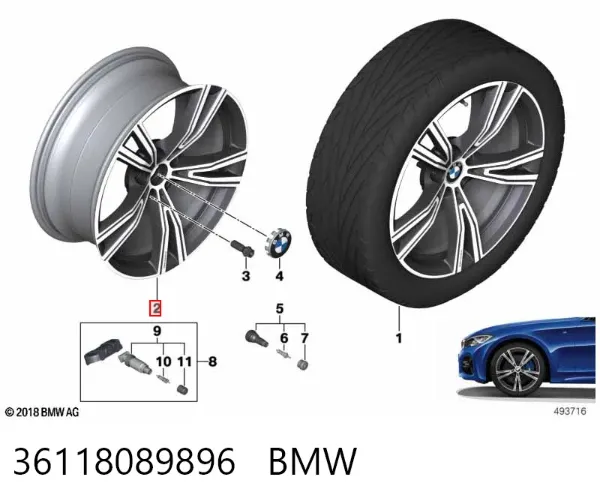  36118089896 BMW