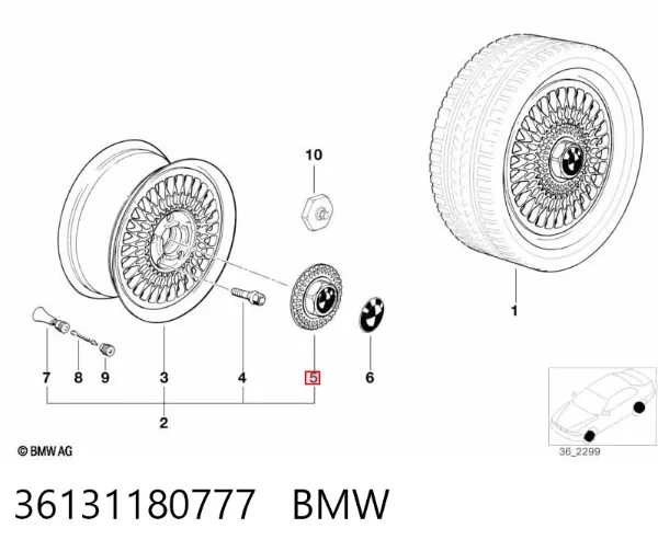  36131180777 BMW