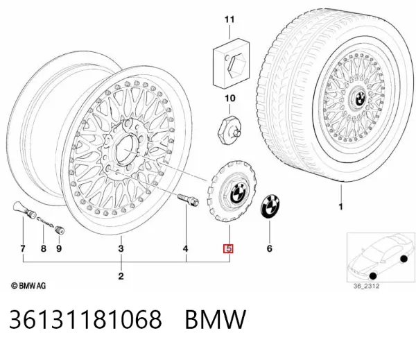  36131181068 BMW