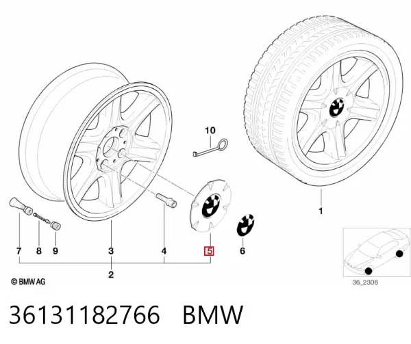  36131182766 BMW