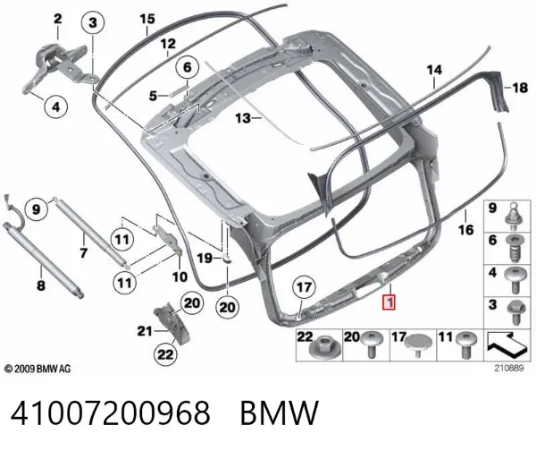  41007200968 BMW