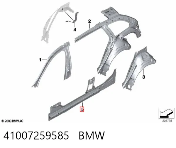  41007259585 BMW
