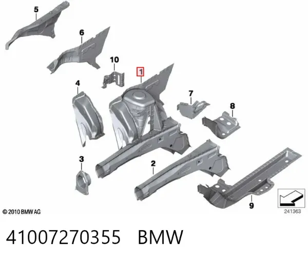  41007270355 BMW
