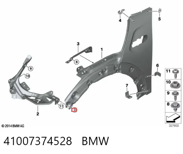 41007374528 BMW