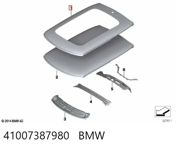  41007387980 BMW