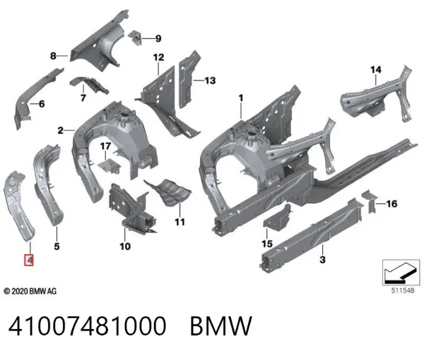  41007481000 BMW