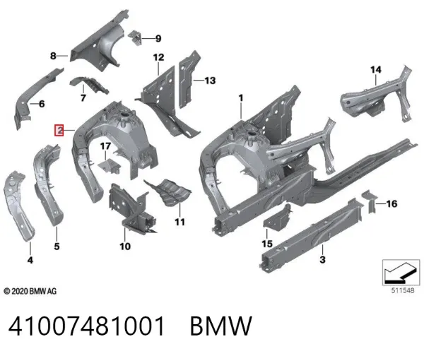  41007481001 BMW