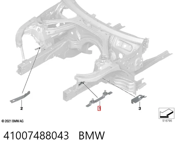  41007488043 BMW