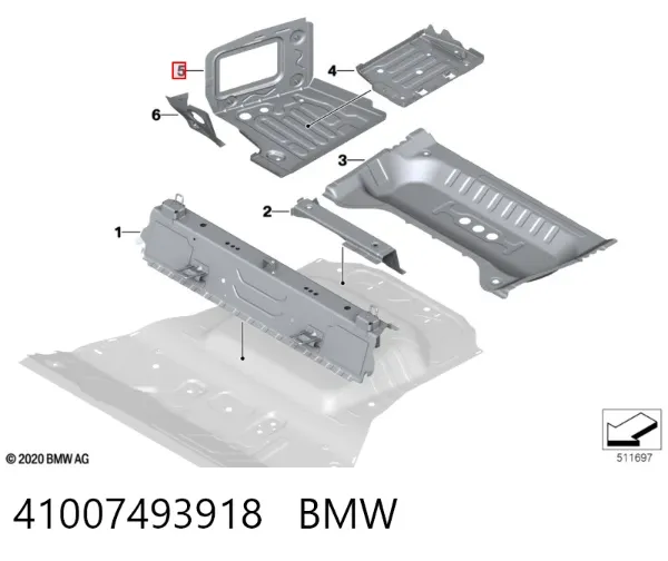  41007493918 BMW