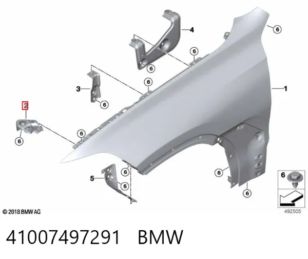  41007497291 BMW