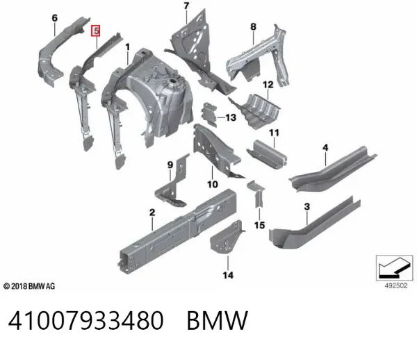  41007933480 BMW