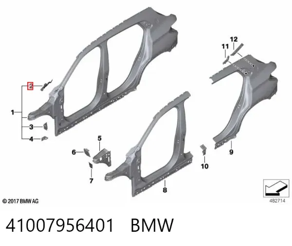  41007956401 BMW