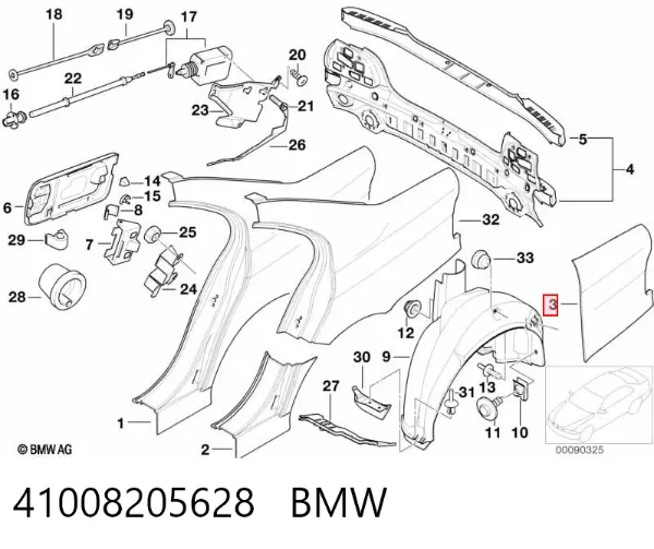  41008205628 BMW