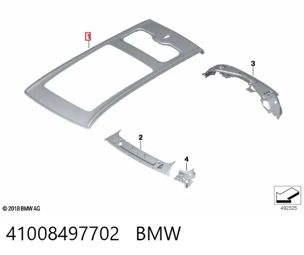 Крыша 41008497702 BMW