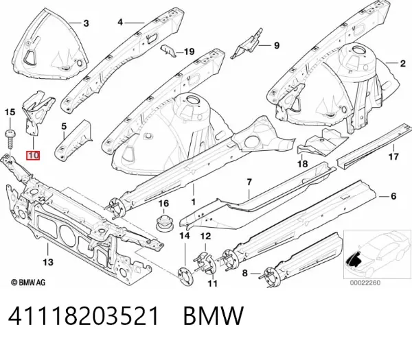  41118203521 BMW