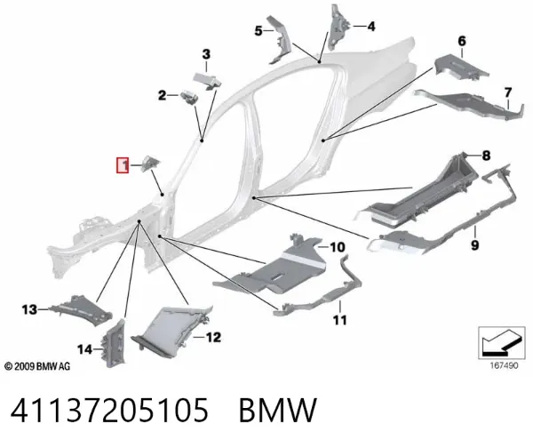  41137205105 BMW