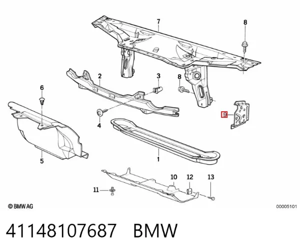  41148107687 BMW